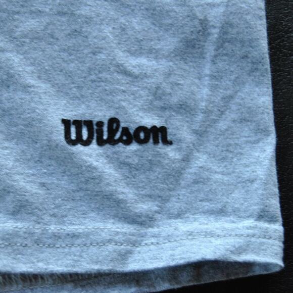 Wilson Medium Vintage Gray Short Sleeve Shirt - Picture 2 of 5